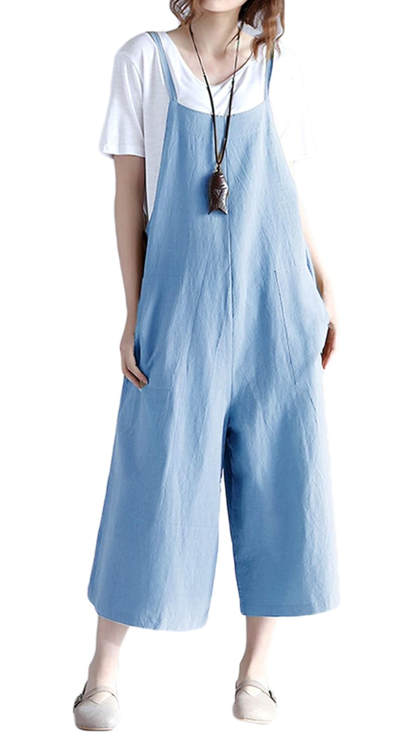 wide leg overalls plus size