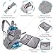Diaper Bag Backpack - Large Waterproof Unisex Baby Diaper Backpack - Dark Grey