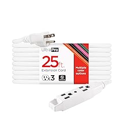 UltraPro 25 Ft Indoor Extension Cord 3 Outlet