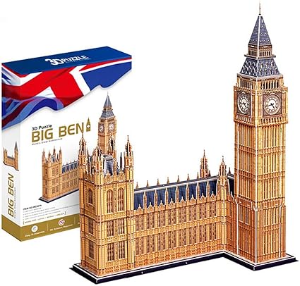 paper toys big ben