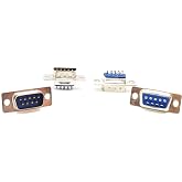 PC Accessories - DB9 Male D-Sub Solder Type Connector, 50-Pack