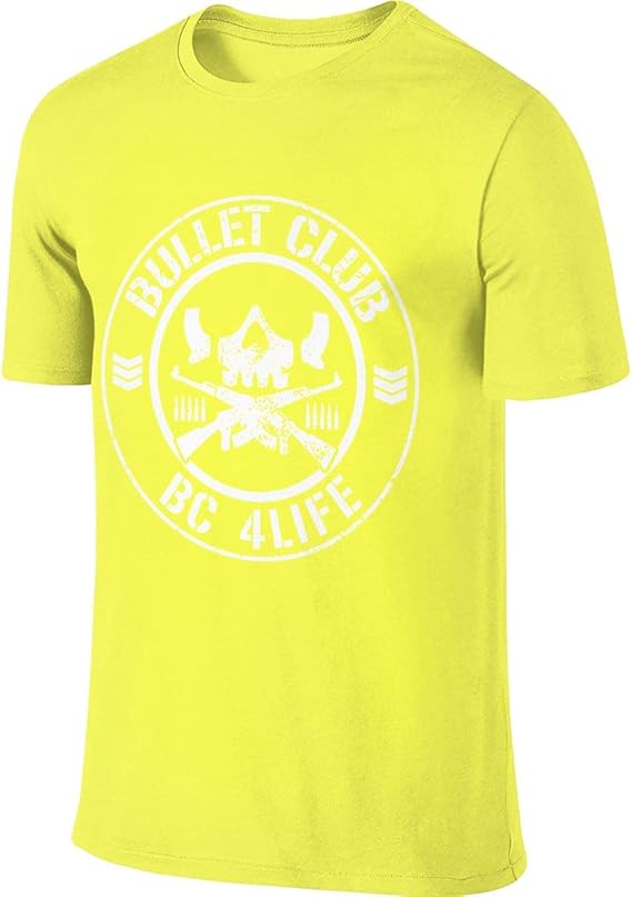 Amazon Co Jp 新日本プロレスリング Bullet Club Tシャツ 半袖 服 メンズ 夏 カジュアル カットソー ファッション 丸襟 綿柔らかい 快適 服 ファッション小物