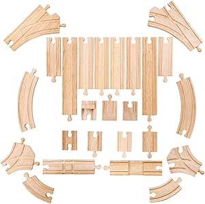 Bigjigs Rail Paquete de expansi?n de v?as de bajo Nivel ...