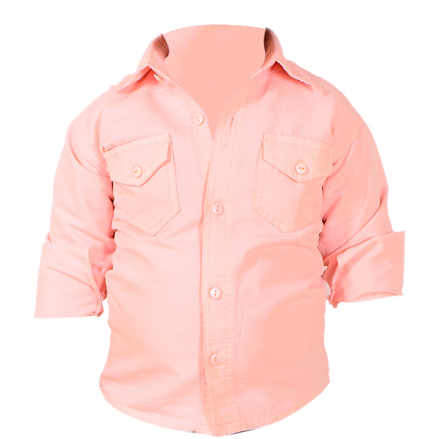 Buy Ice Blue Casual Cotton Baby Pink Shirts for Baby Boys (612 Months