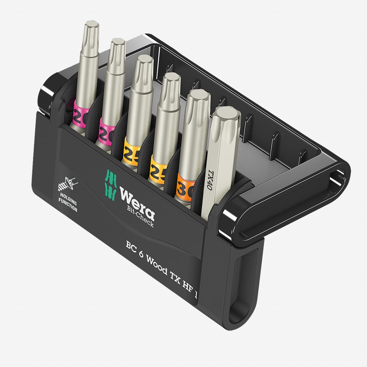 Bit-Check 6 Wood TX HF 1 SB, 6pc - 05073639001