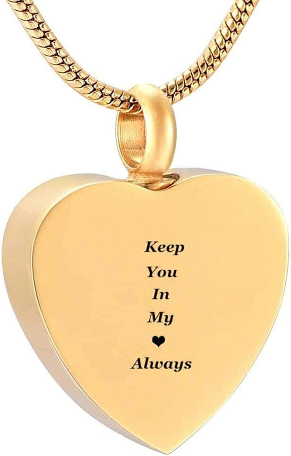 LJHF Cremation Jewellery Ashes Keepsake Urn Necklace Keep
