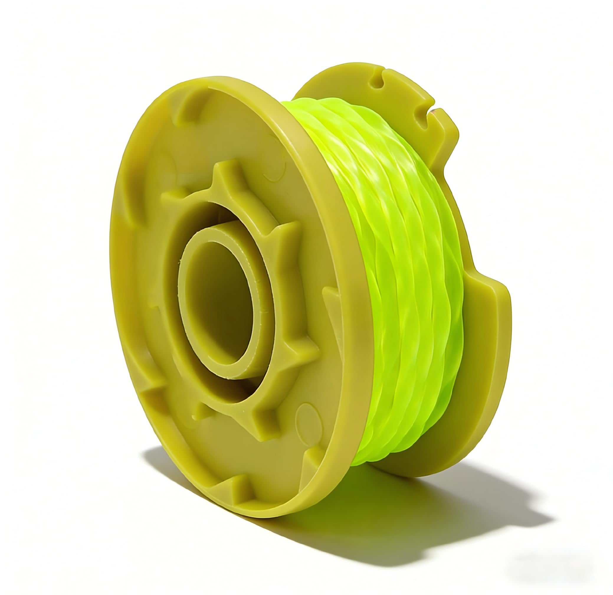 MOECSHSY Strimmer Spool for Ryobi, Strimmer Wire for Ryobi One Plus+, 1.6mm Double Autofeed Spools Replacement Compatible with Ryobi 18v, 24v, and 40v Cordless Trimmers -4 Pack