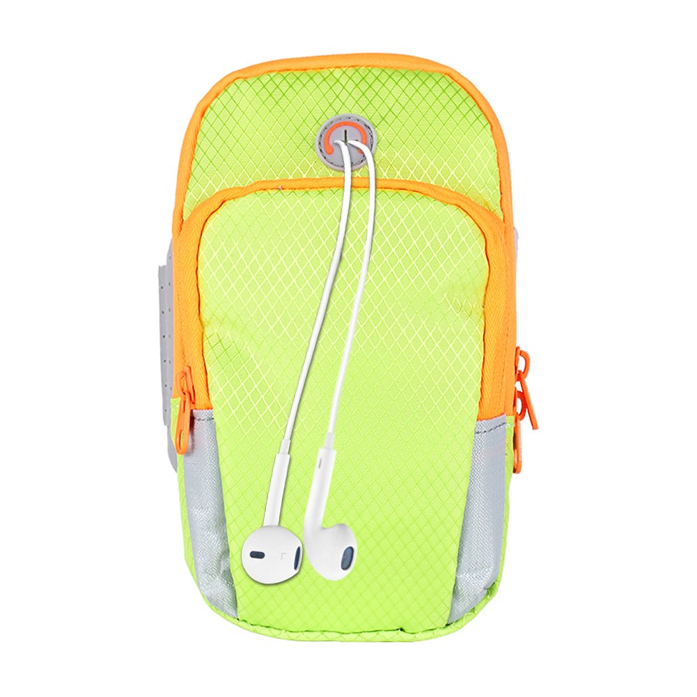 Sports Armband Arm Bag Multifunctional Sports Pocke For Men and Women Running,Cycling,Gym Exercise,Fits Up To iPhone 7/7 Plus, 6s/6s Plus, Samsung Galaxy S8/S7/S6/ Edge 6.0 Inch