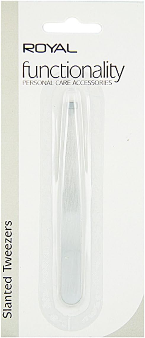 Royal Functionality Slanted Tweezers, Blue
