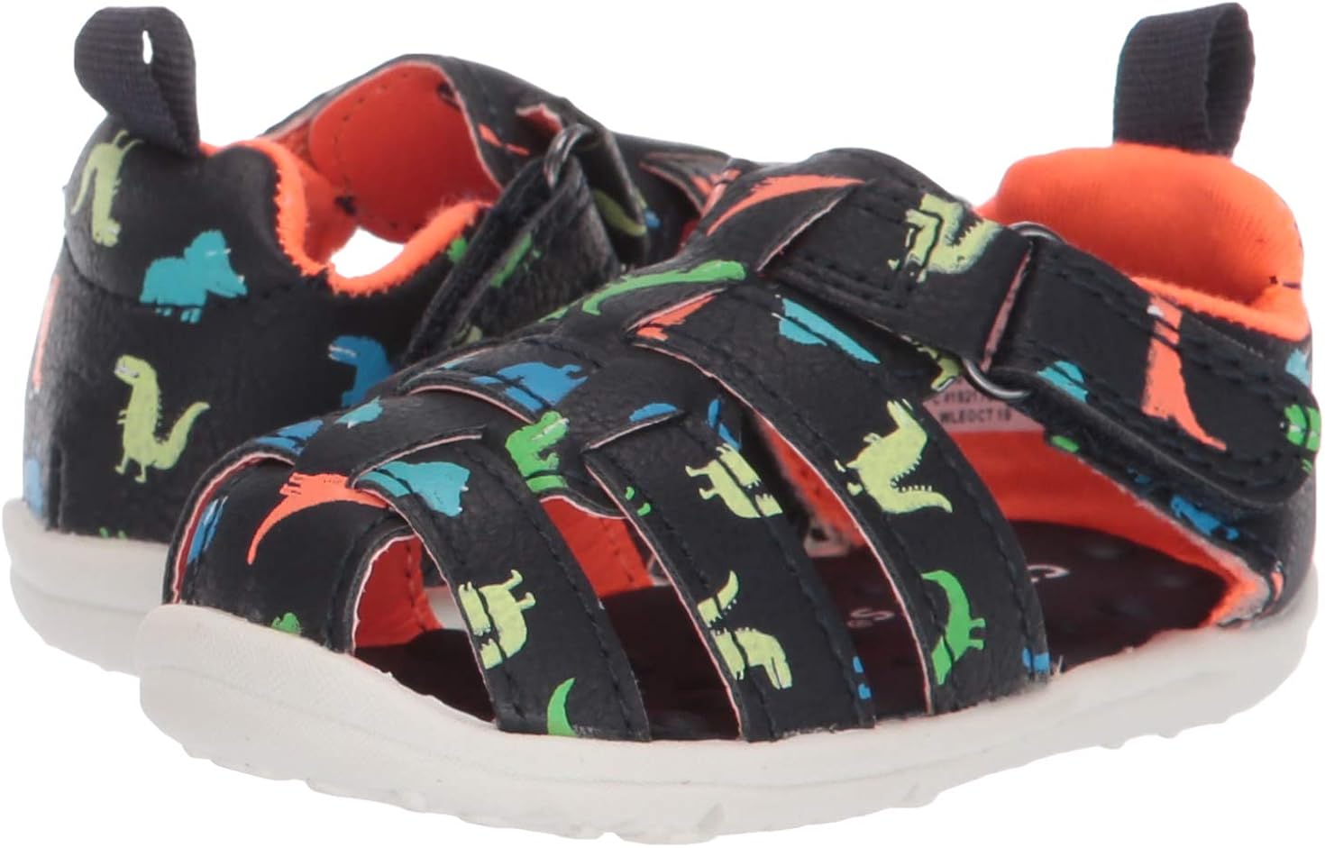 Carter's Every Step Boy's 1st Walker Miller Fisherman Sandal, Print, 3.5 M US Infant: Shoes