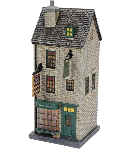 Amazon.com: Department 56 Harry Potter Village Leaky Cauldron Lit