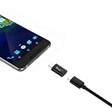 EasyULT 4 Pack Micro USB to USB-C Adapter (Male USB-C to Micro USB Female) Black view 5