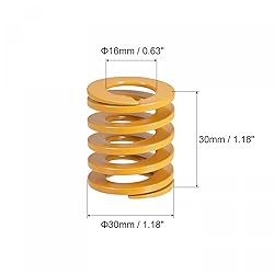 uxcell 3D Printer Die Spring, 4pcs 30mm OD 30mm