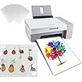 Heat Shrink Plastic Sheet Kit Shrinky Art Paper Hole Punch Keychains