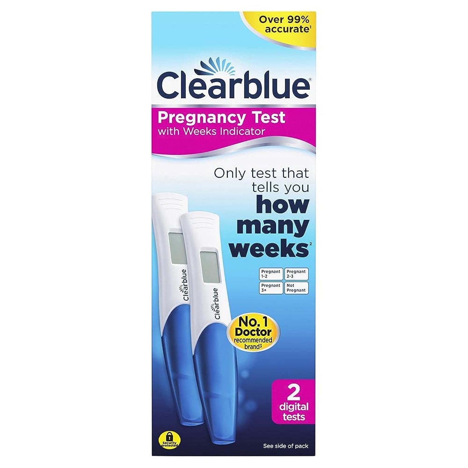 Clearblue Digital Pregnancy Test with Conception Indicator 2 Test