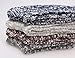 Women's Winter Vintage Cotton Wool Knit Long Crew Socks 4 Pairs 5-10 WS18 (4Pairs)