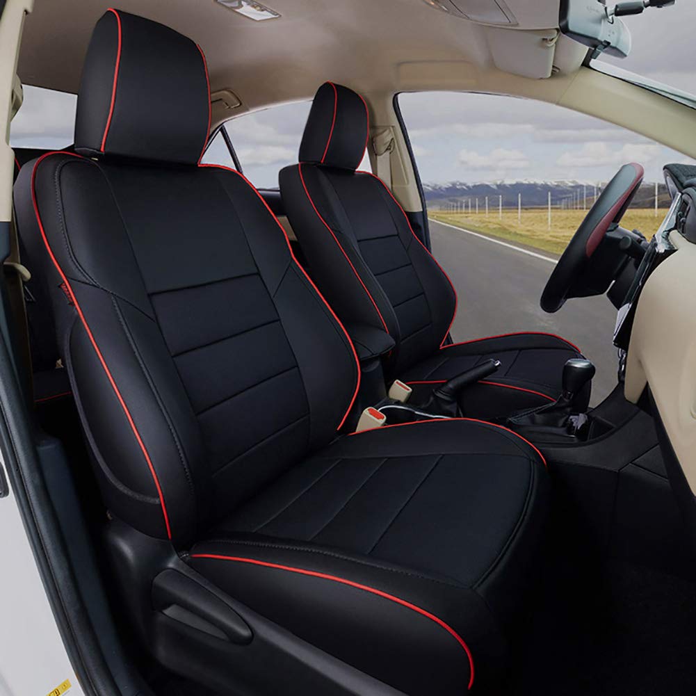 EKR Custom Fit Full Set Car Seat Covers for Select Toyota Corolla L LE