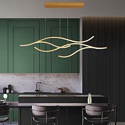 LightInTheBox Modern LED Linear Wave Chandelier