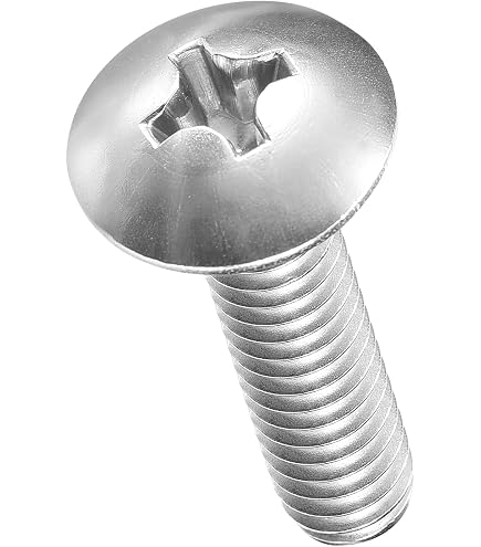 Vite Testa Piatta Prezzi Viti Macchina In Ottone Massiccio 10-24 X 1 Pollice, Testa Piatta Phillips - Confezione Da 50 Pezzi Solid Steel