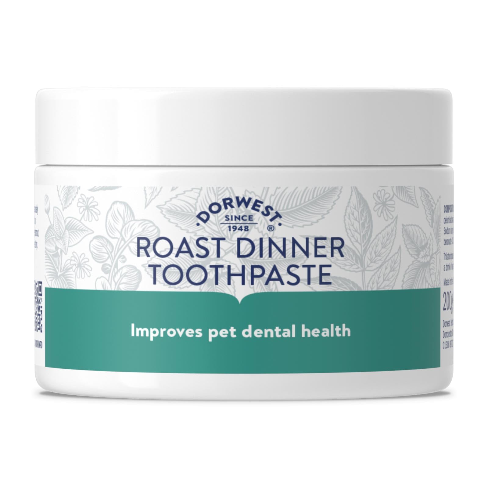 DORWEST HERBS Roast Dinner Toothpaste for Dogs & Cats 200g