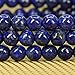 Amandastone Natural Blue Lapis Crystal 6mm Round Beads Stretch Bracelet 7 Inch