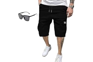 Sport Cargo Shorts, 2026 New Men’s Casual Tactical Style Drawstring Stretch Cotton Twill Cargo Shorts