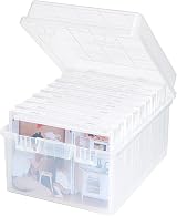 Lifewit 9-Box 5x7 Photo Storage Case 80-100 Photos 9 Inner Boxes