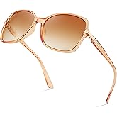 FEISEDY Womens Polarized Sunglasses, Trendy Elegant Colored Frame for Ladies, UV400 Protection B2760