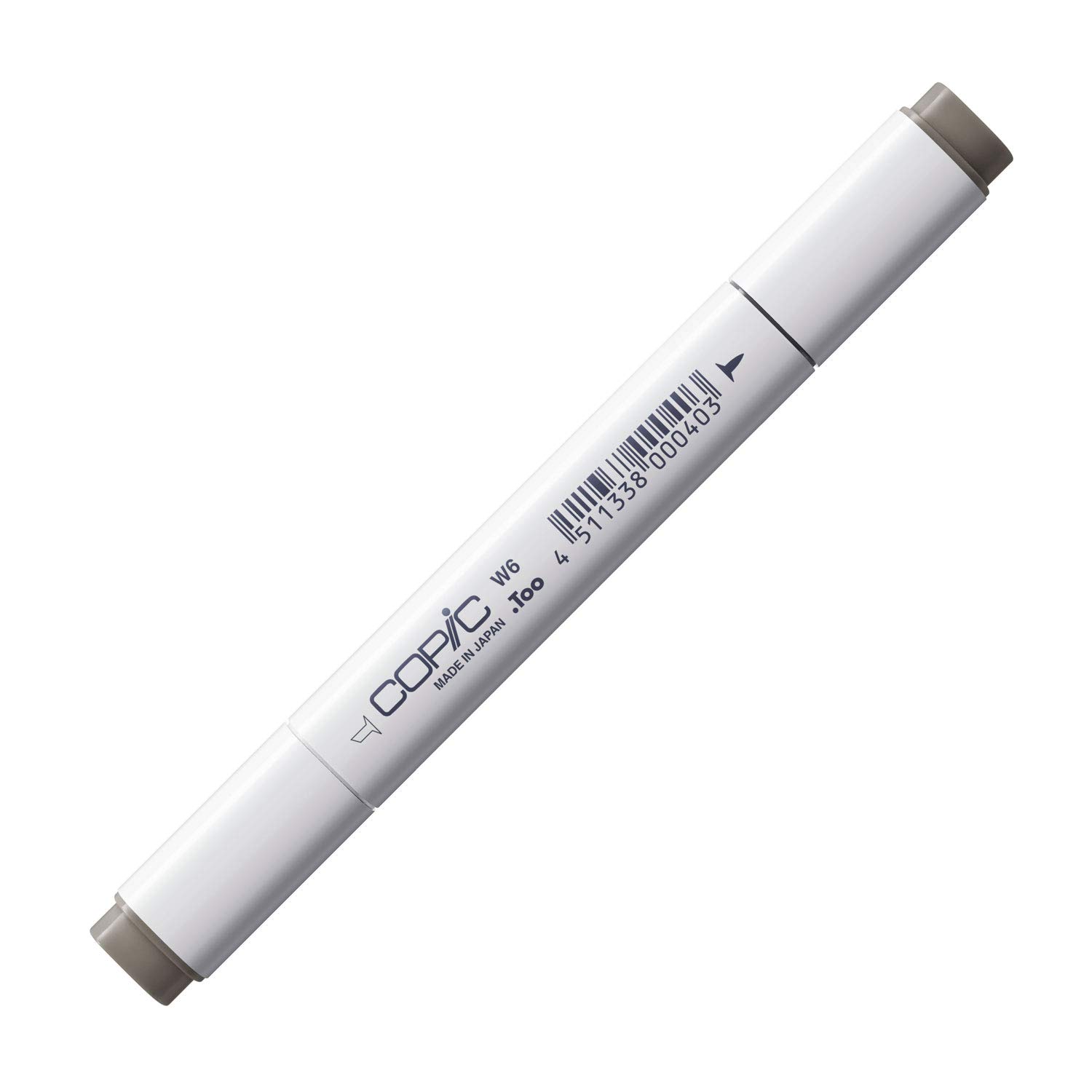 Copic Classic Coloured Marker Pen - (W-6) Warm Gray No.6, For Art & Crafts, Colouring, Graphics, Highlighter, Design, Anime, Professional & Beginners, Art Supplies & Colouring Books