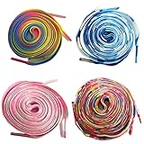 YFINE 4 Different Length Flag/Gradient Rainbow Stripe Shoe Laces Athletic Shoelaces-2 Pair