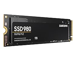 Samsung 980 1TB PCIe 3.0 (up to 3,500 MB/s) NVMe