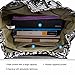 Vbiger Canvas Backpack for Women & Girls Boys Casual Book Bag Sports Daypack (Elephant Black)