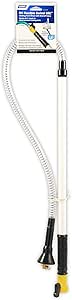 Camco RV Flexible Swivel Stik with Shutoff Valve - Creates Powerful Cleaning Action that Dislodges and Flushes Stubborn Waste Deposits and Combats Odors (40074), 55-1/2 Inch