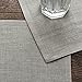 Solino Home Linen Cocktail Napkins 6 x 6 Inch Natural – 100% Pure Linen – Bella