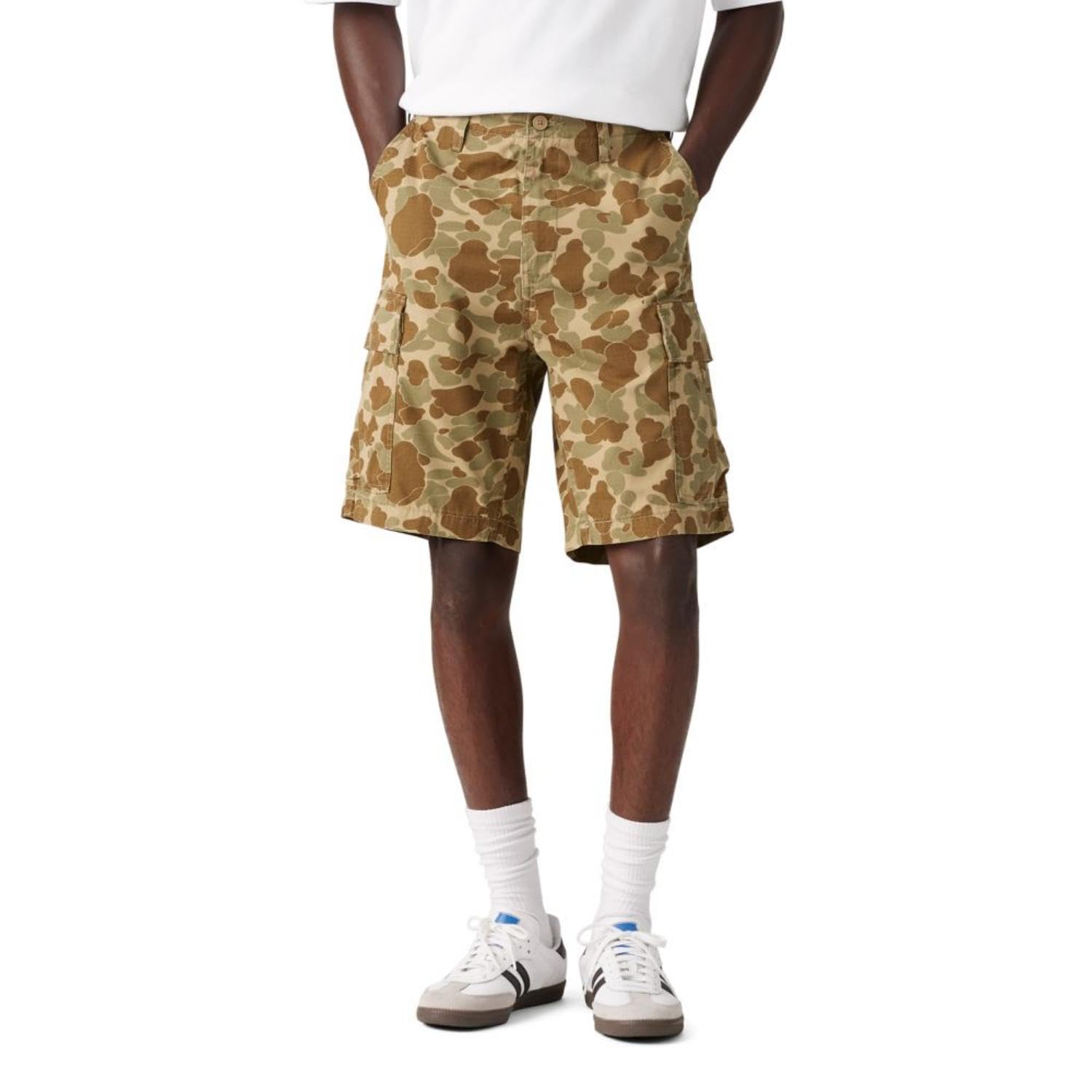 Levi's Men's Carrier Cargo Shorts, (Also Available in Big & Tall), (New) Duck Camo Harvest Gold, 32 Image