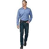 Bulwark FR Mens Flame Resistant 7 Oz Cotton Work Shirt with Sleeve Vent