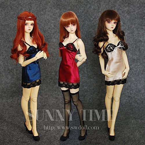3 PCS 1/3 SD16 DD DY BJD Dress Suit Outfit / Sexy Bra Suit / 3 Colors to Choose