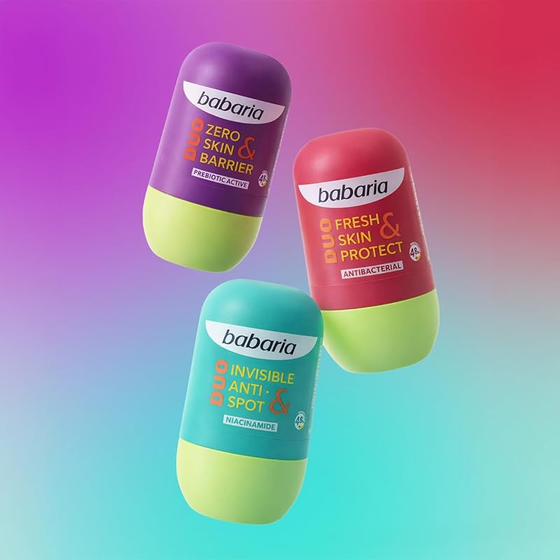 - Desodorizante Duo Fresh&SkinProtect para mulheres e homens | Sem álcool | Protege contra suor 48h | Antitranspirante | Retarda o crescimento capilar| Vegan| 50 ml