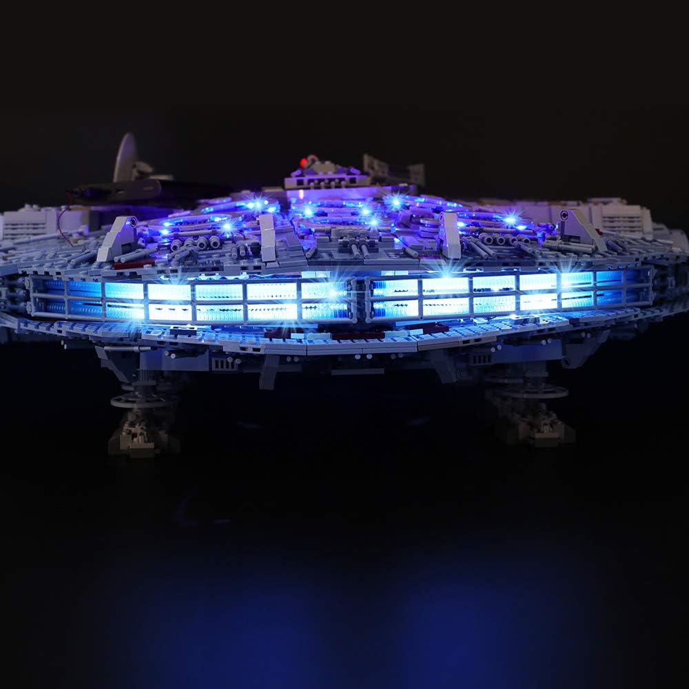 BRIKSMAX Led Lighting Kit for LEGO Star Wars Millennium Falcon- Compatible with Lego 75192 Building Blocks Model- Not Include The Lego Set - Image 5