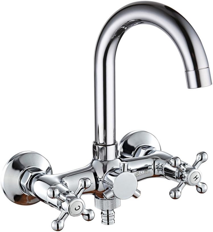 Wall/all copper/washing machine/cold/hot/faucet/double/shower/Fan/Double/multifunction/mixer/washing machine faucet, B