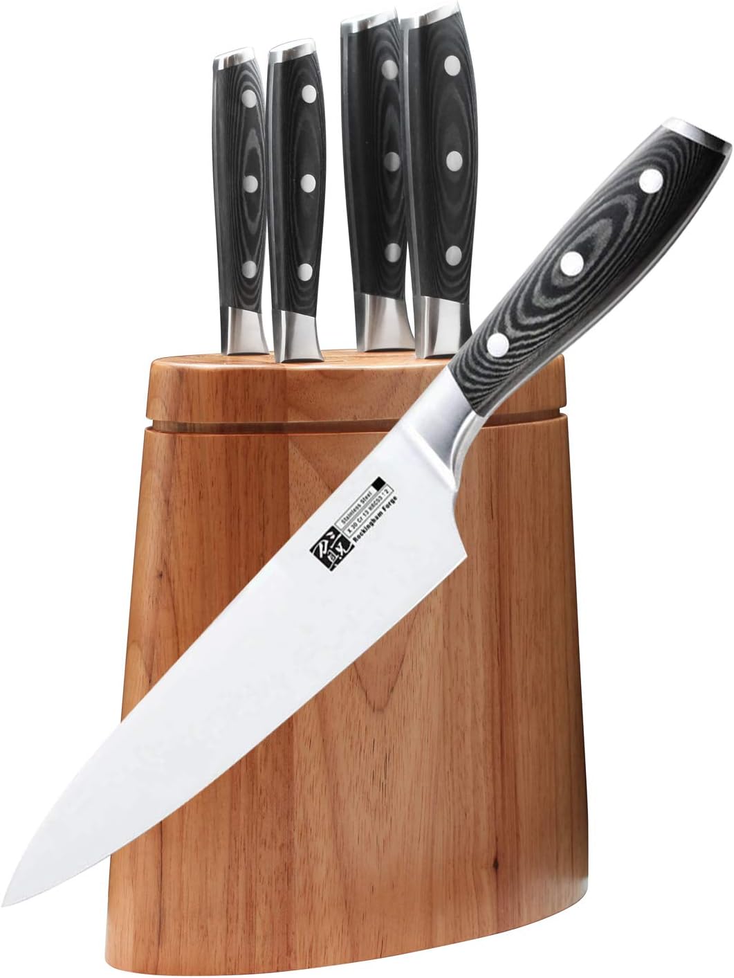Rockingham Forge 9100 Series 8" Carving Knife Stainless Steel Blade, Micarta Handle, 19 cm - Image 5