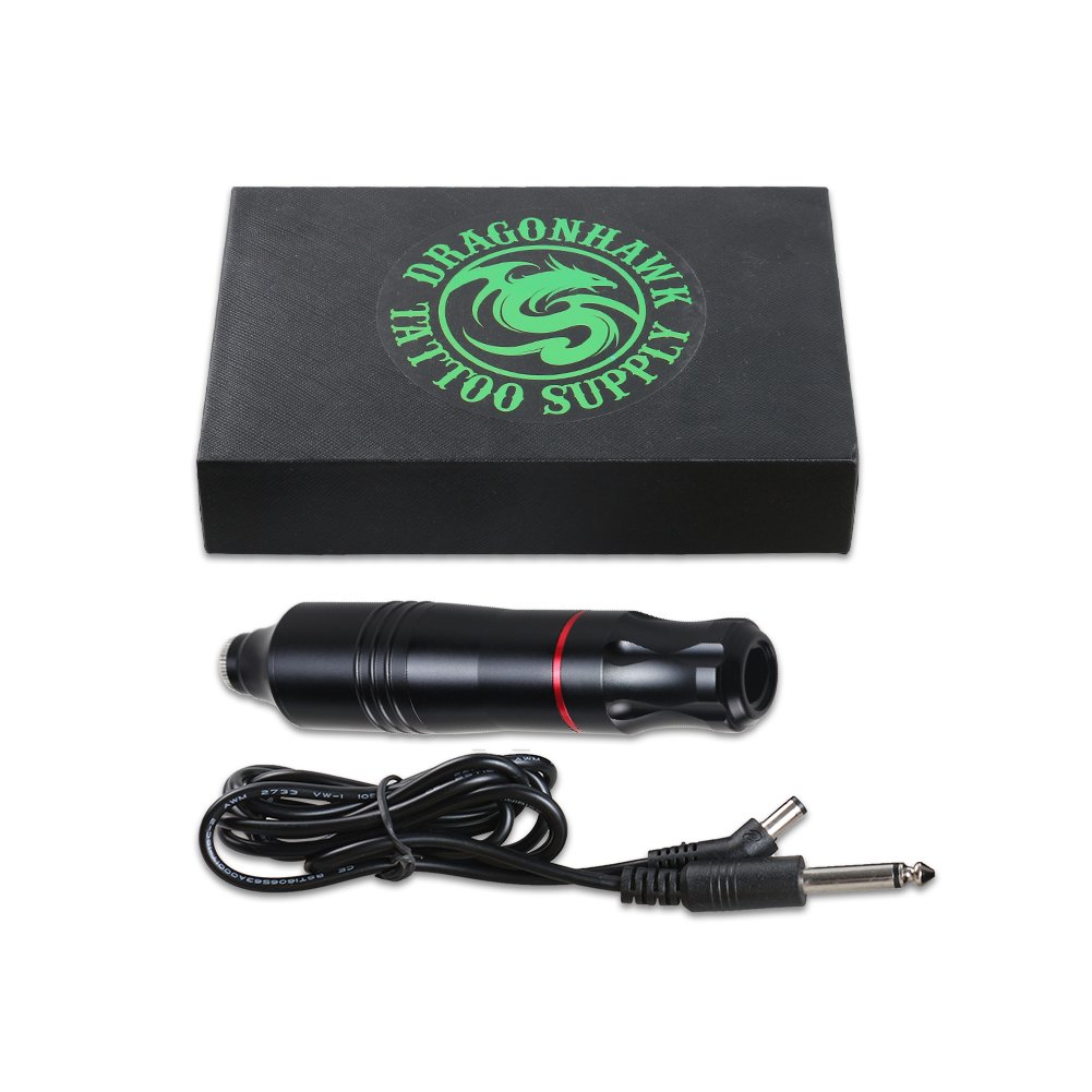 Dragonhawk Cartridge Tattoo Machine Kit Pen Rotary Tattoo Machine