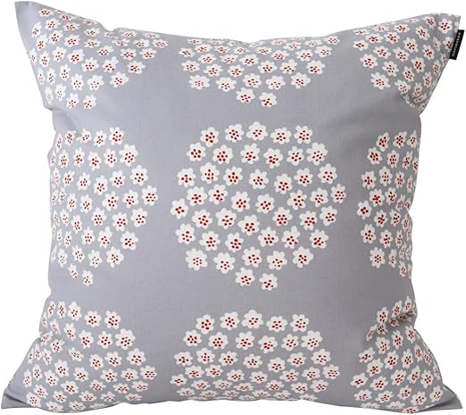 Amazon Co Jp Marimekko Puketti クッションカバー 45cm プケッティ マリメッコ 93 グレー ホーム キッチン