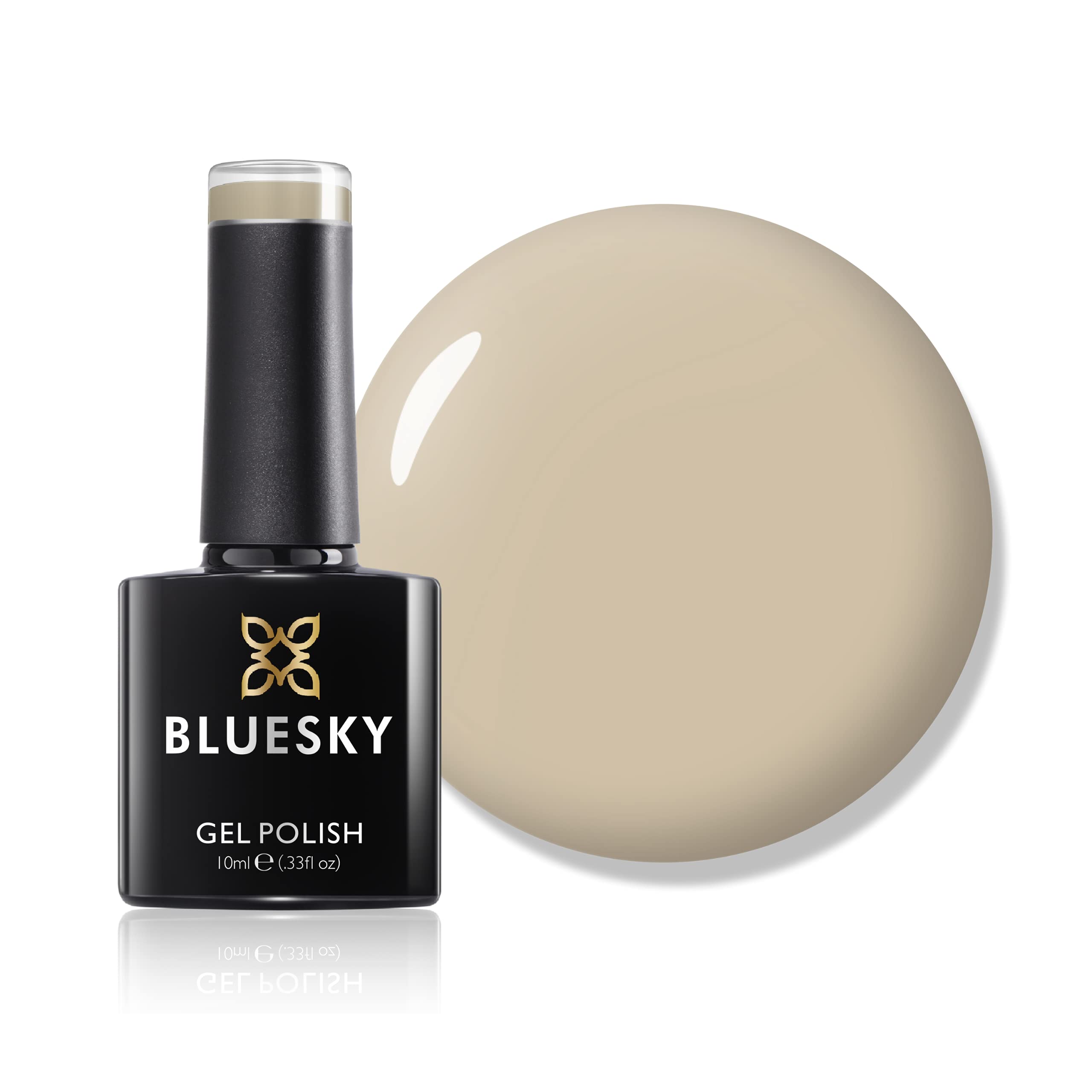 Bluesky Gel Nail Polish, AW21, Autumn and Winter 2021 Collection, Coolness, Aw2101, Cream, Long Lasting, Chip Resistant, 10 ml (Requires Drying Under UV LED Lamp)