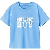 Birthday Boy Shirt Toddler 2nd 3rd 4th 5th 6th 7th 8th Dinosaur Shark Graphic T-Shirt Birthday Gift Short Sleeve Cotton Tee