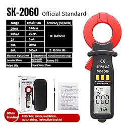 SNAKOL Digital AC Leakage Clamp Meter 0.01mA