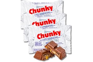 Classic Full Size Candy & Candy Bars - Gift Packs of 3 By Lyza's Sweets & Treats (Chunky Bar)