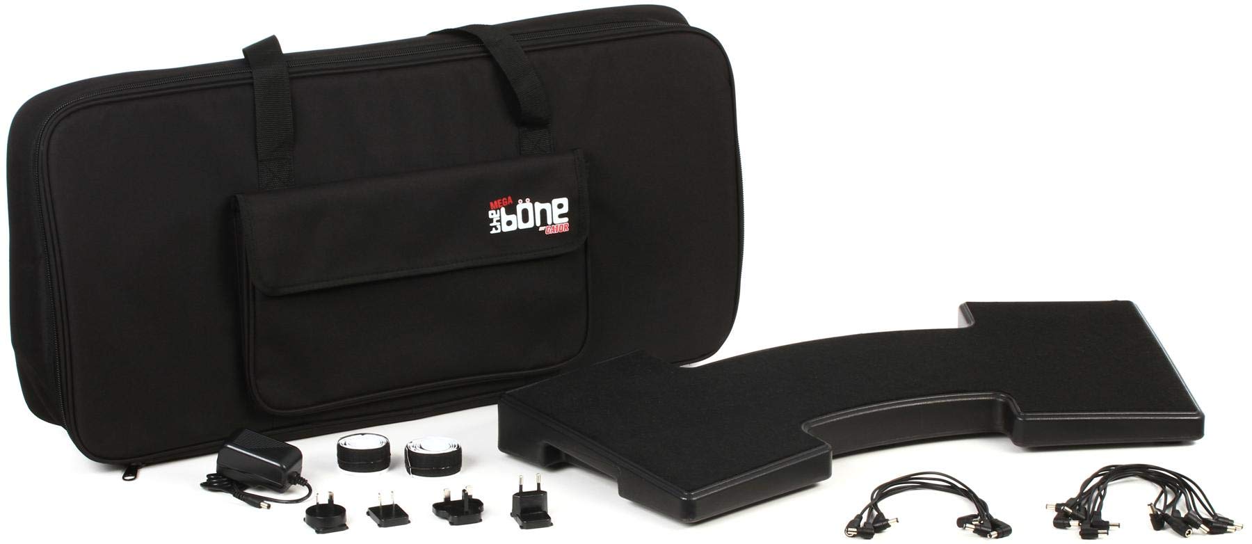 Gator G-MEGA-BONE Pedal Board, Power Supply And Carry Bag