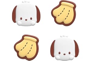 Yocore Switch Thumb Grip Caps,Soft Silicone Thumb Grips,Analog Stick Caps Soft Silicone Joystick Caps for Switch Pro/ PS4 / PS5,4 Pcs- PQG