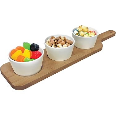Cooksmart Bols à Trempette En Céramique Buttercup Farm - Parfaits Pour Sauces, Collations Et Apéritifs